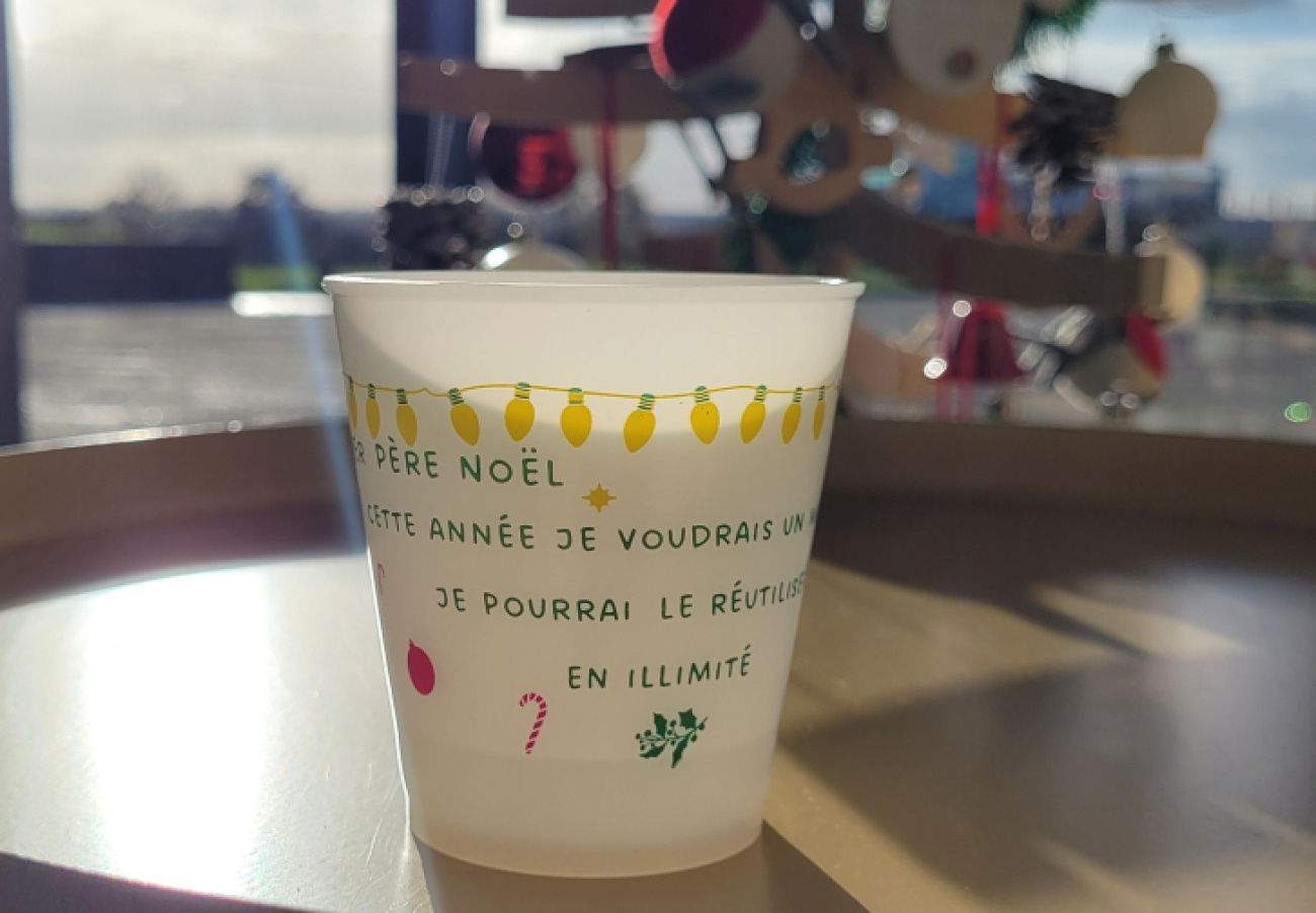 Des gobelets réutilisables pour le café : MAYKfé